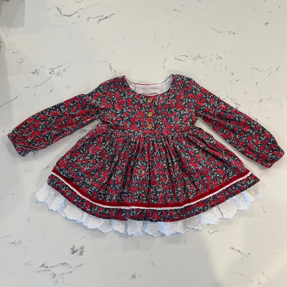 Sweet honey 3T boutique Christmas toddler dress